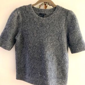 COS angora short sleeve sweater M
